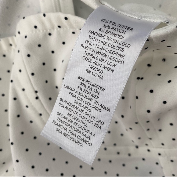 Danielle Bernstein weworewhat Polka Dot crop top - Picture 2 of 7